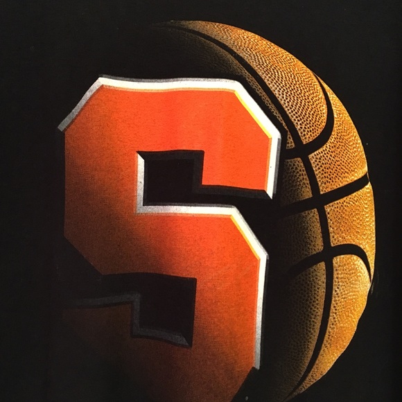 ❌ Sold Vintage Syracuse Orangemen Basketball Tee - Picture 2 of 3
